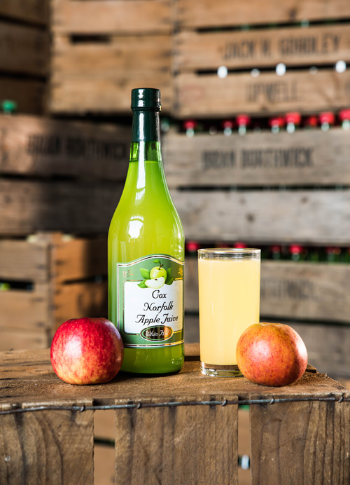 Cox Apple Juice | Whin Hill Norfolk Cider, Wells-next-the-Sea | Purchase Traditional Norfolk Cider, Perry & Apple Juice Online